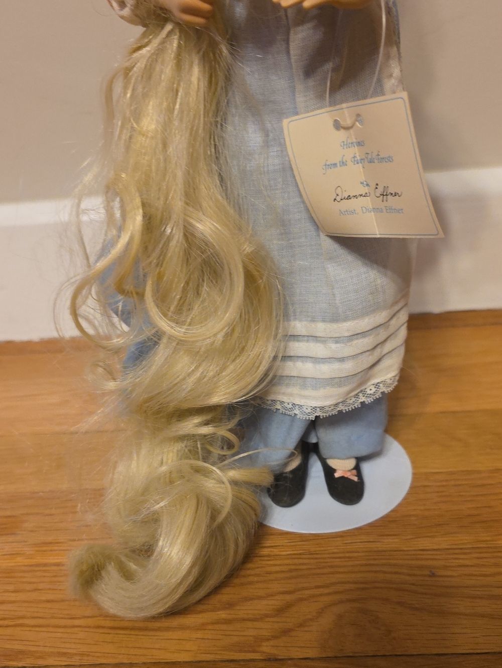 Edwin Knowles "RAPUNZEL"  China Doll - Picture 4 of 12